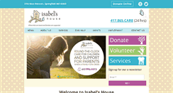 Desktop Screenshot of isabelshouse.org